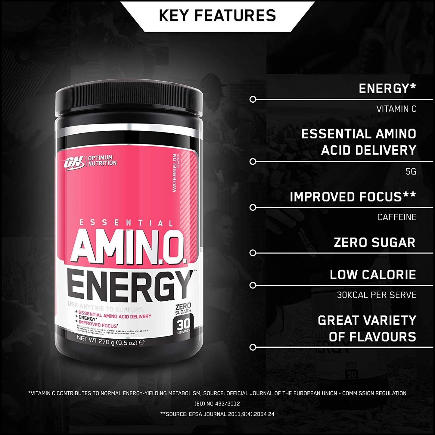 Optimum Nutrition Amino Energy 270g