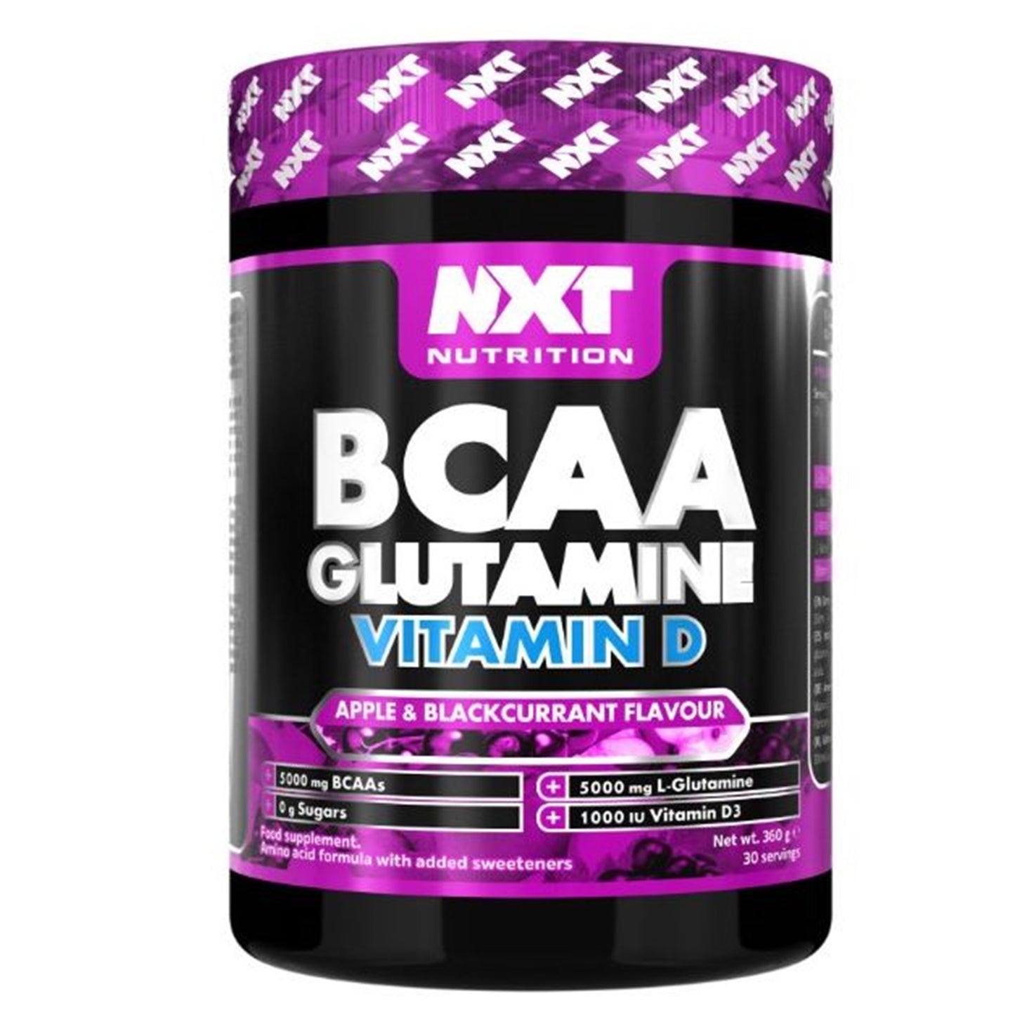 NXT BCAA, Glutamine & Vitamin D 360g