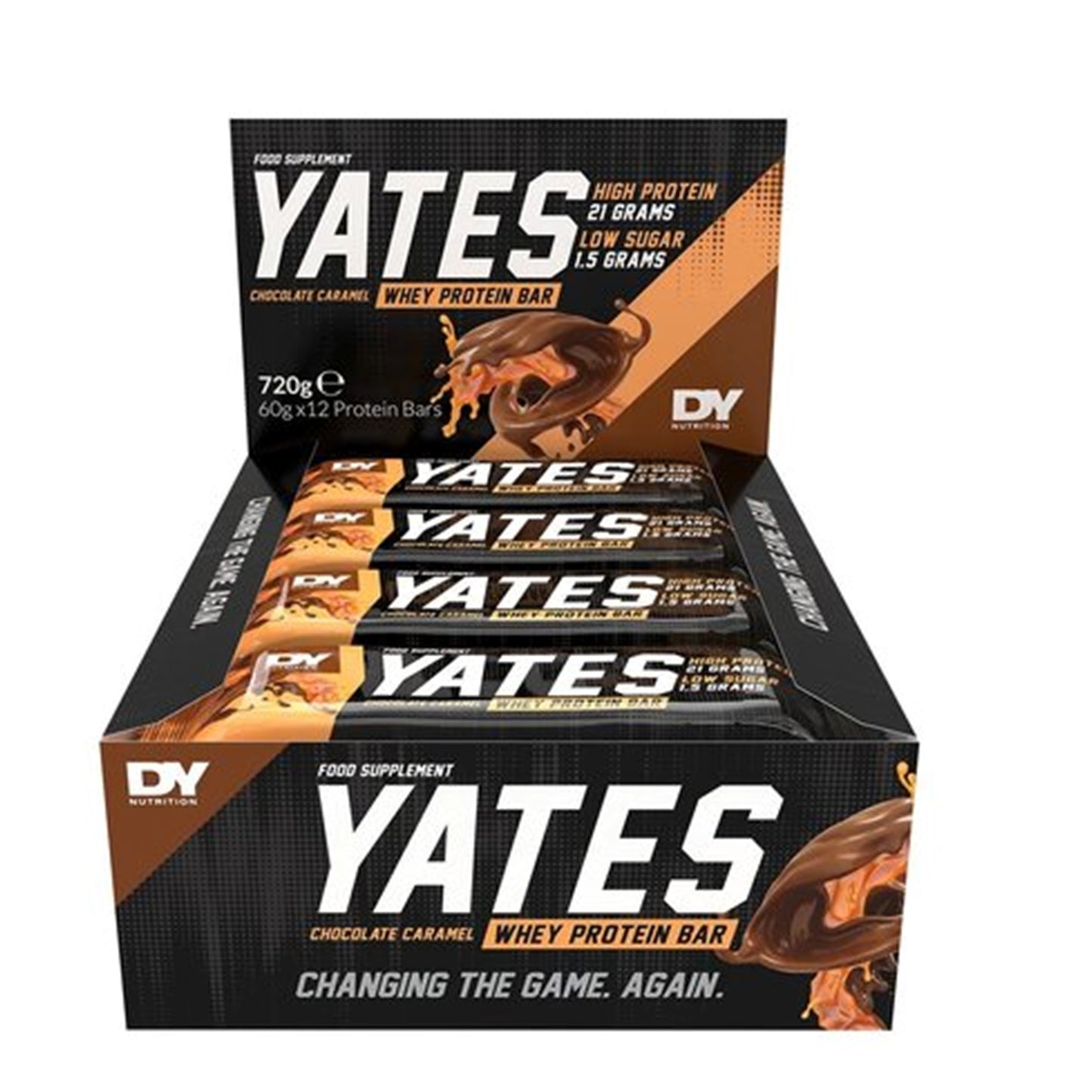 DY Nutrition Yates Protein Bars x 12