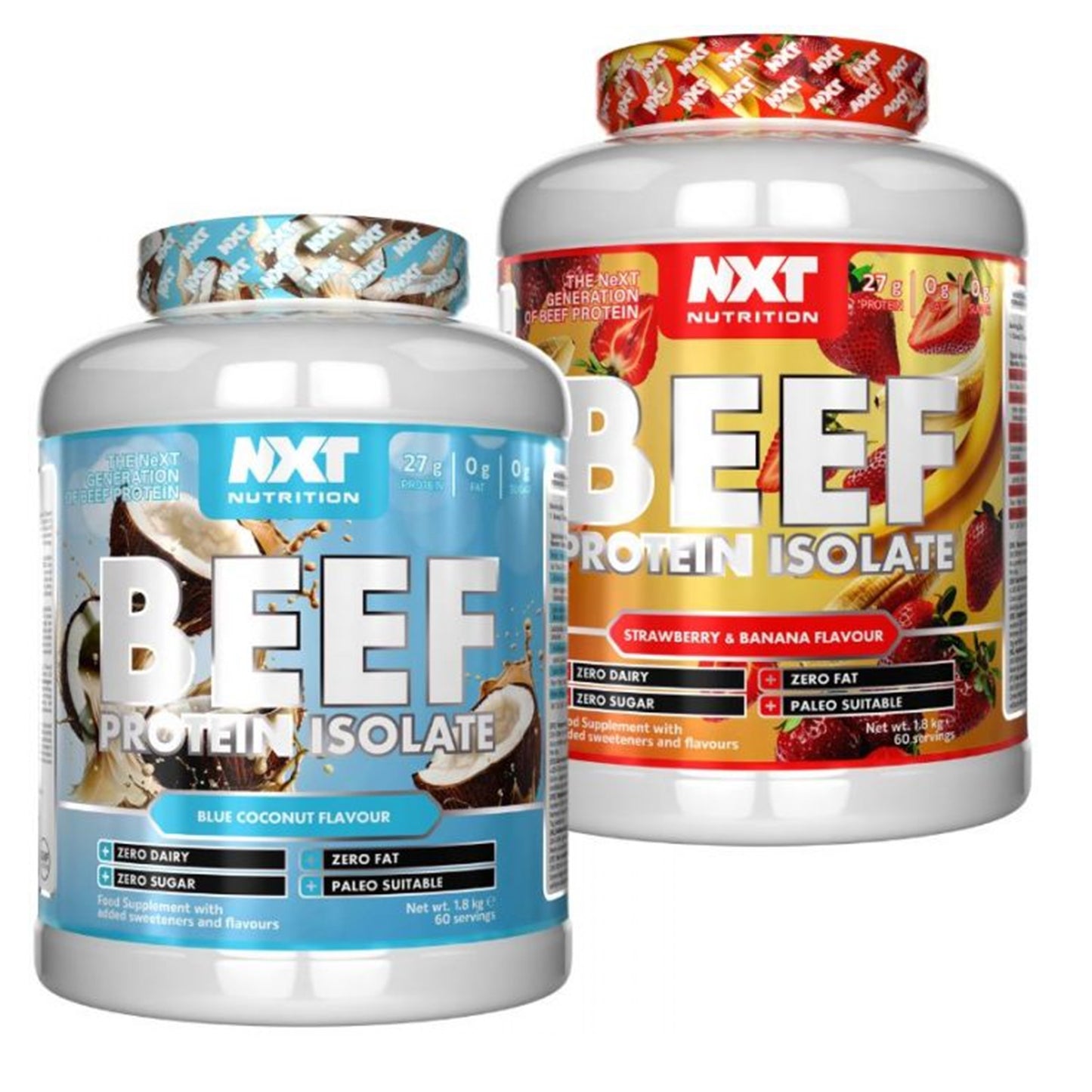 NXT Nutrition Beef Protein Isolate 1.8kg