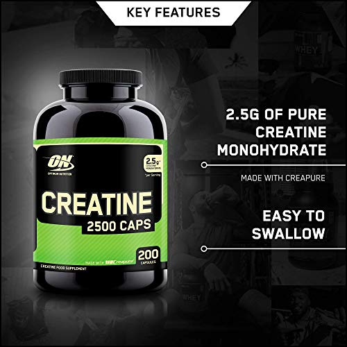 Optimum Nutrition Creatine 2500 x 200