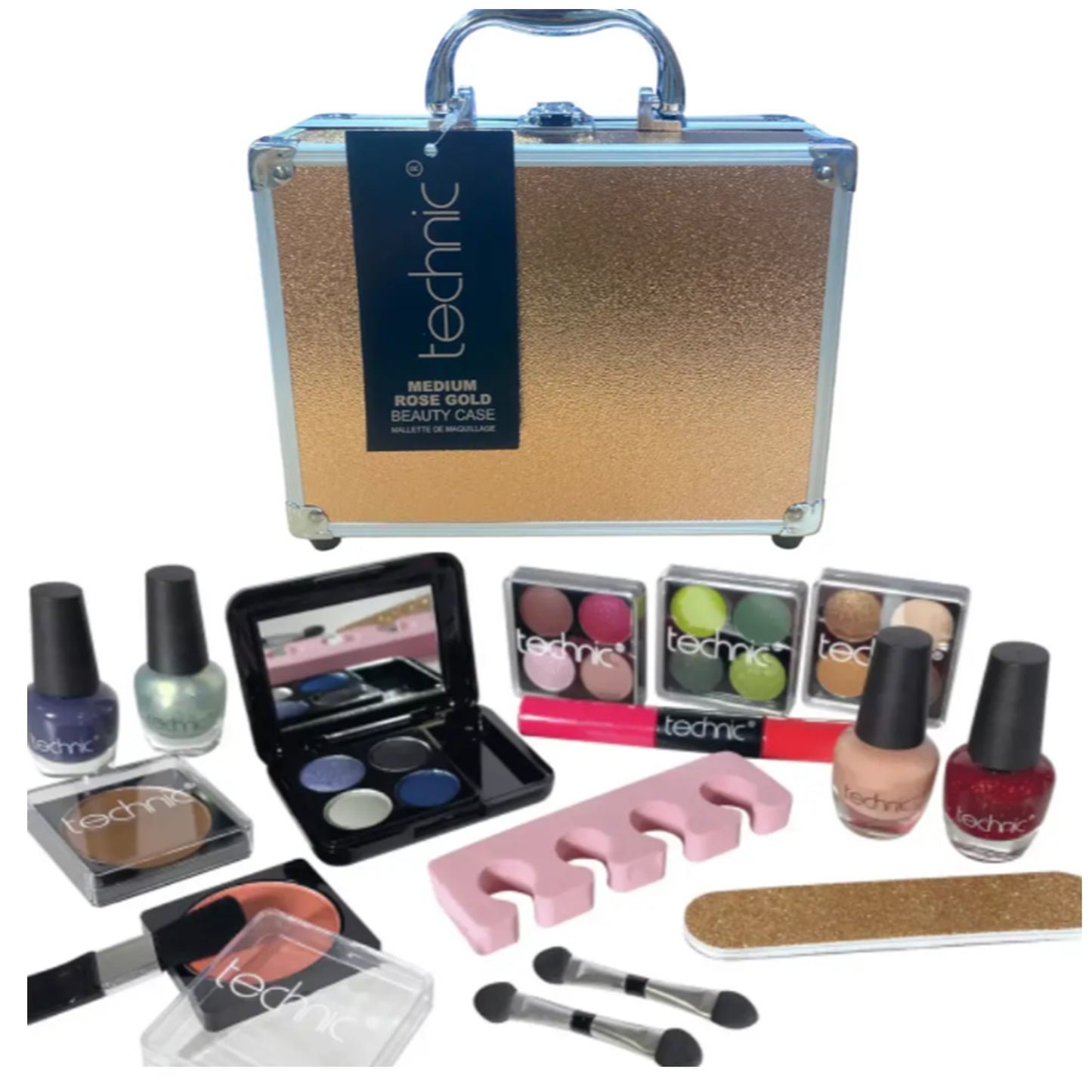 Technic Medium Rose Gold Beauty Case