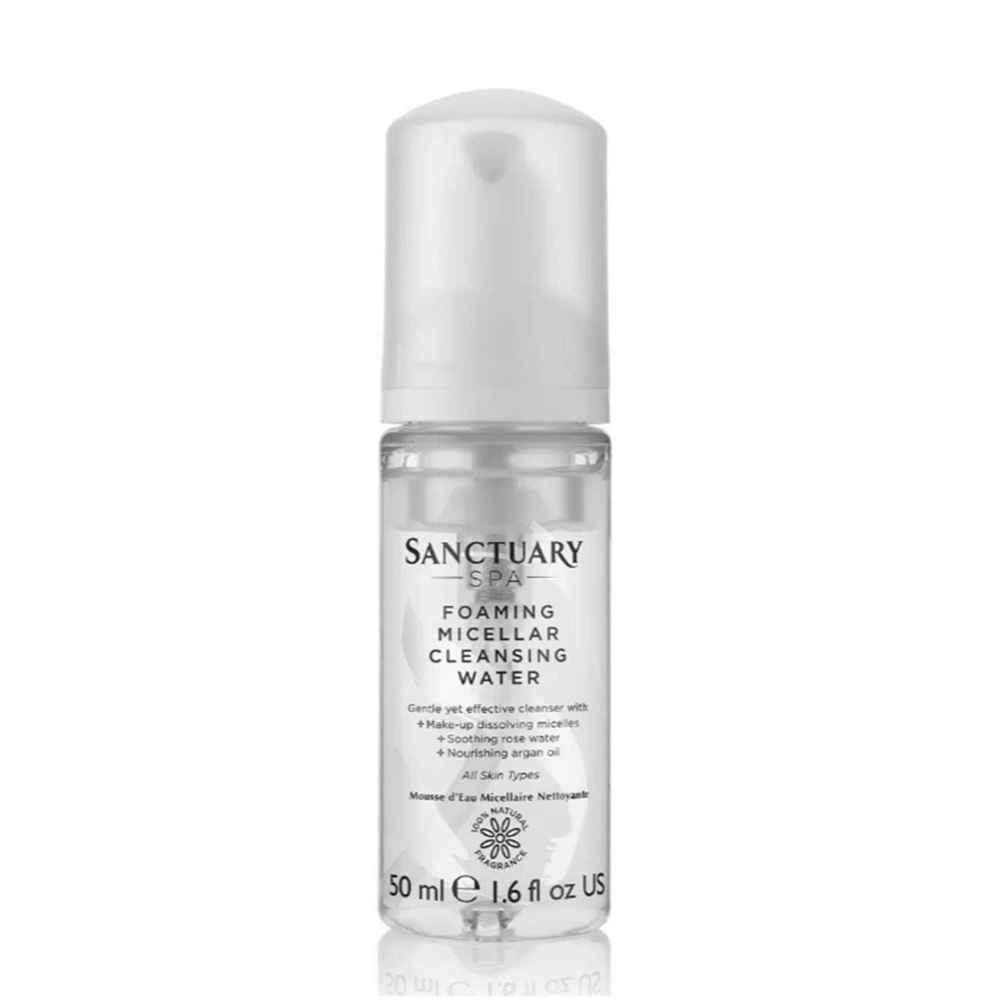 Sanctuary Spa Foaming Micellar Cleansing Water 50ml