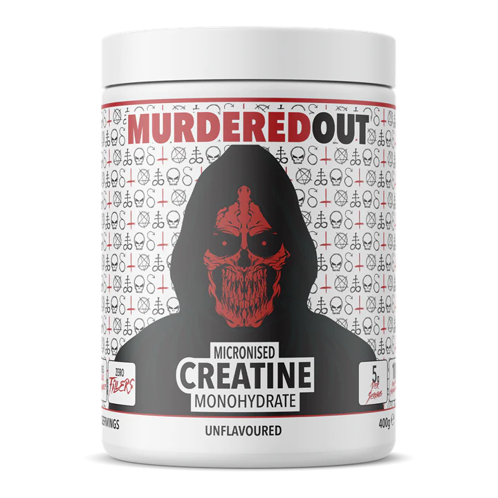 Murdered Out Micronised Creatine Monohydrate 400g