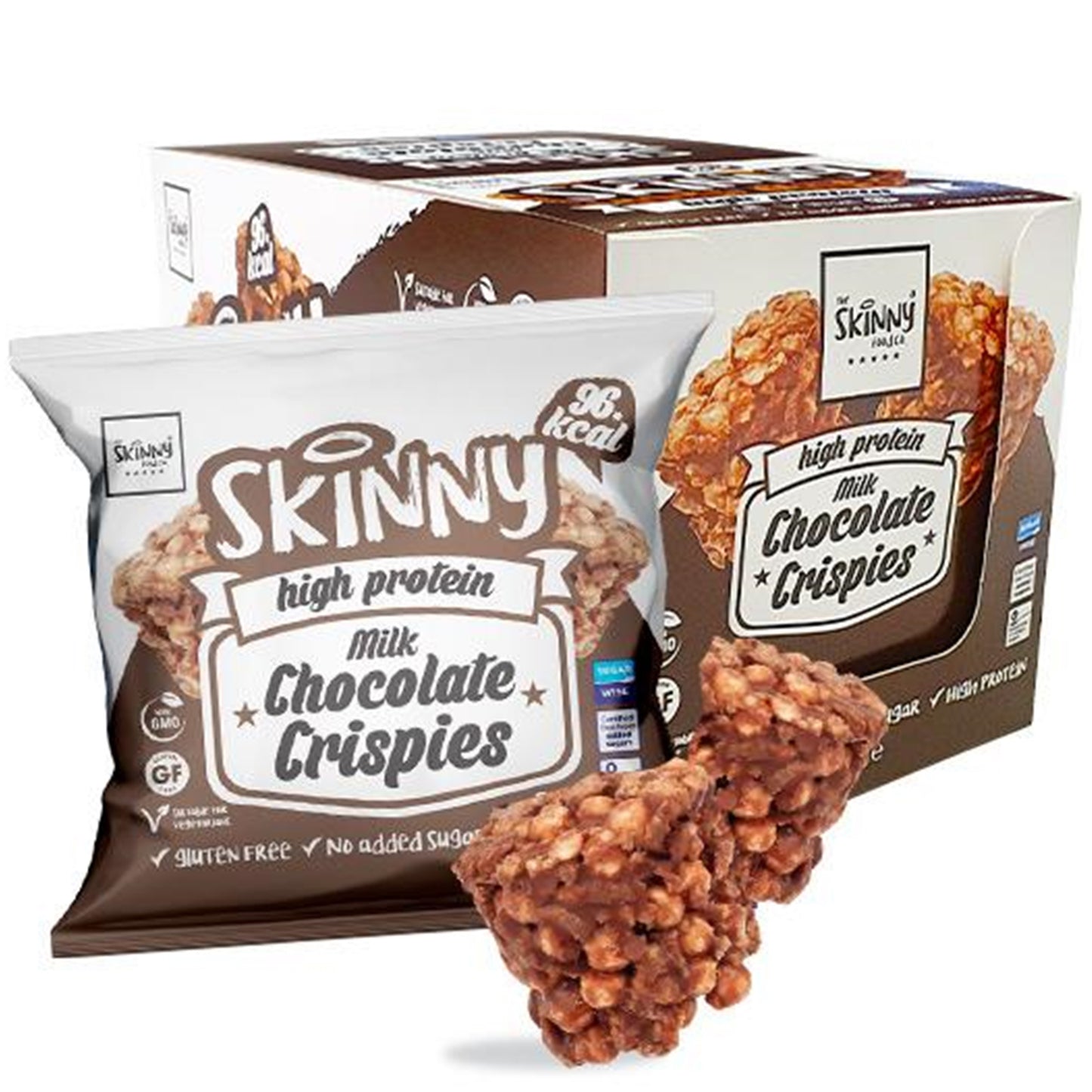 The Skinny Food Co High Protein Crispies 10 x 23g