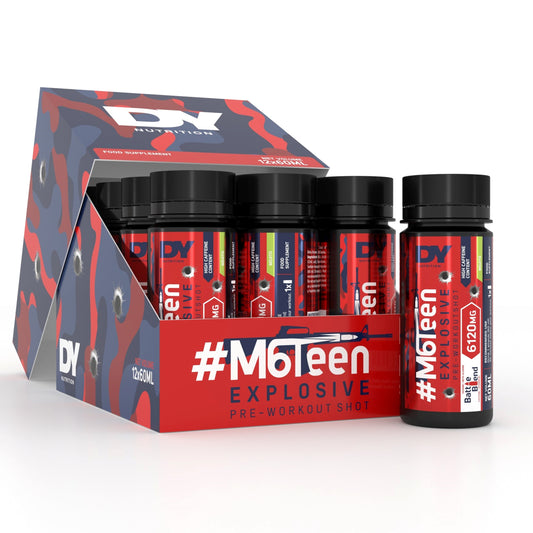 DY Nutrition M6Teen Pre-Workout Shots 12 x 60ml