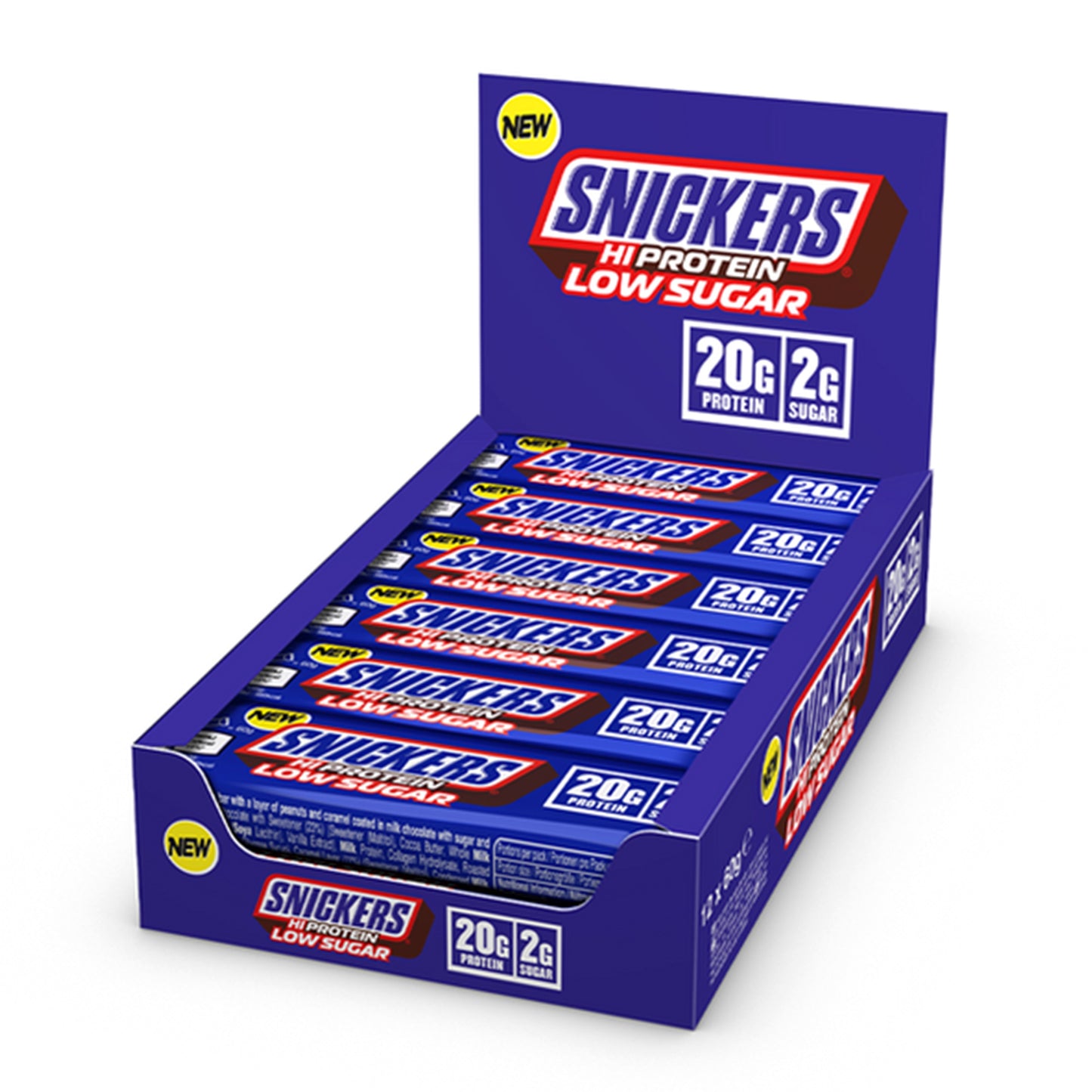 Snickers Hi Protein Low Sugar 12 x 57g