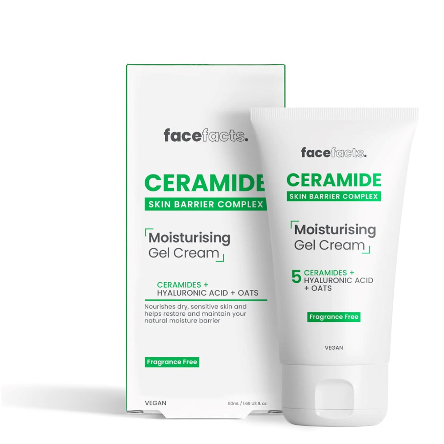 Face Facts Ceramide Moisturising Gel Cream 50ml