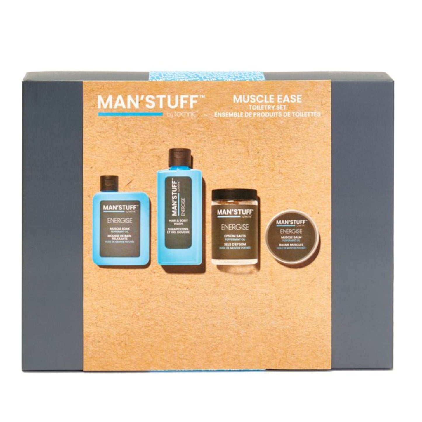 Technic Man Stuff Muscle Ease Gift Set