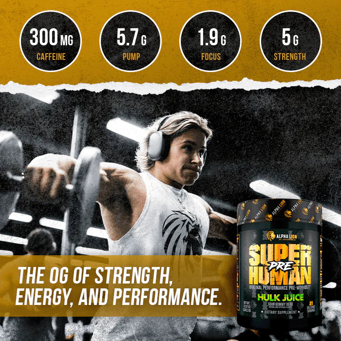 Alpha Lion SuperHuman Pre-Workout 342g