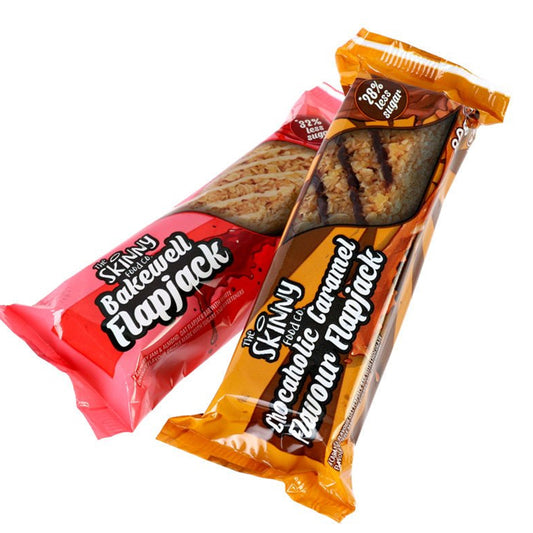 The Skinny Food Co Reduced Sugar Flapjacks 12 x 80g