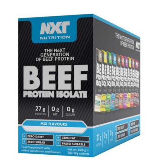 NXT Beef Protein Isolate x 20 Mixed Sachets