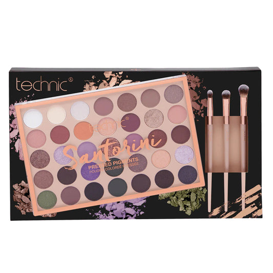 Technic Santorini Eyeshadow & Brush Gift Set