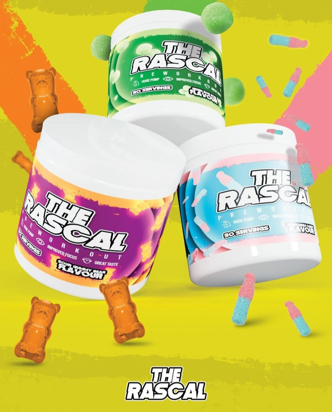 The Rascal Pre-Workout 246g