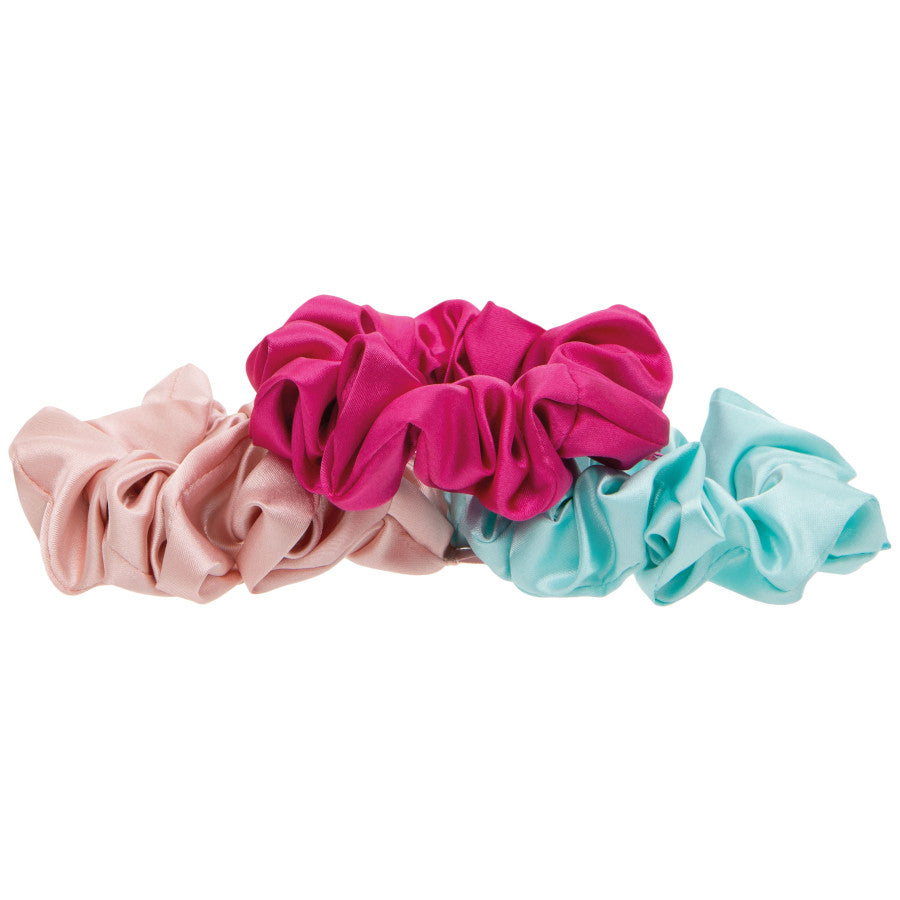 Technic Chit Chat 3 Pack Satin Scrunchies